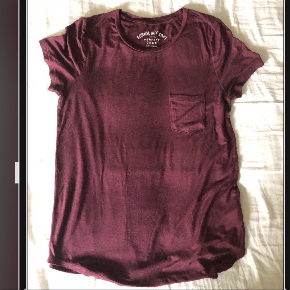 Seriously Soft Aerie perfect crew